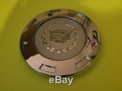 New 07-14 cadillac escalade chrome center caps with ring 7 spoke 22 inches wheel
