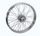 New 16x3 Laced 40 Spoke Front/rear Wheel For Harley Davidson