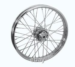 New 16x3 Laced 40 Spoke Front/Rear Wheel For Harley Davidson