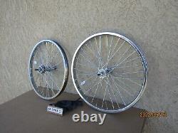 New 20'' Heavy Duty Spokes Steel Bicycle Rim Set For Bmx, Gt, Tricycle, Etc