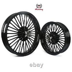 New 21 & 16 Front and Rear Cast Wheels Fat King Spoke Road King 2000-07