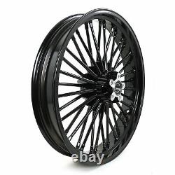 New 21 & 16 Front and Rear Cast Wheels Fat King Spoke Road King 2000-07