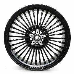 New 21 & 16 Front and Rear Cast Wheels Fat King Spoke Road King 2000-07