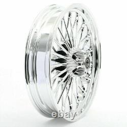 New Front Rear Cast Wheels Fat 36 spokes for Harley Dyna Softail 21/16