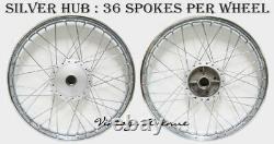 New Honda Cs50 Cl50 Ss50 Cs65 S65 Front-rear Wheel Rim +hub +spoke F6s+r4s