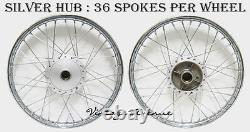 New Honda Passport C70 1980-1983 Front-rear Wheel Rim +hub +spoke F6s+r4.1s