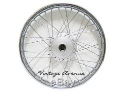 New Honda Sl100 K0-k3 Xl100 K0-'76 Front-rear Wheel Rim +hub +spoke F10s+r9s