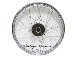 New Honda Sl100 K0-k3 Xl100 K0-'76 Front-rear Wheel Rim +hub +spoke F10s+r9s