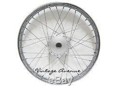 New Honda Sl125 K0-'73 Xl125 K0-'76 Front-rear Wheel Rim+hub+spoke F11s+r10s