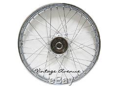 New Honda Sl125 K0-'73 Xl125 K0-'76 Front-rear Wheel Rim+hub+spoke F11s+r10s