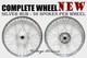 New Suzuki M30 M31 Front-rear Wheel Rim + Hub + Chrome Spoke F3s+r2s