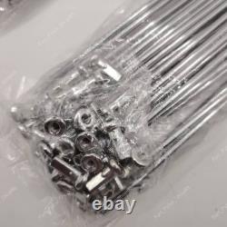 New Wheel Spoke Set Front and Rear 18' 21' CP For Yamaha Enduro DT DT125 DT175