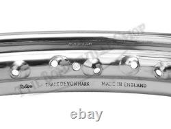 Norton Atlas Commando Rim WM2-19 40 Spoke Drum Brake Front or Rear Devon Roll