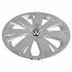 Oem 16 Inch Silver 7 Spoke Wheel Cover Hub Cap For 11-15 Vw Volkswagen Jetta