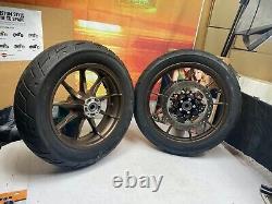 OEM 18-24 Harley Low Rider 9 Spoke 19 Front 16 Rear FXLRST FXLRS M8 Softail