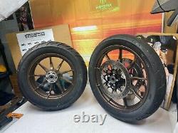 OEM 18-24 Harley Low Rider 9 Spoke 19 Front 16 Rear FXLRST FXLRS M8 Softail