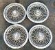 Oem 1986-1996 Chevy Caprice Classic 15 Wire Spoke Hubcaps Wheel Covers No Locks