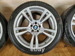 OEM BMW E70 E71 X5M X6M Front Rear Rims Wheels R20 10J 11J V Spoke 299 SET