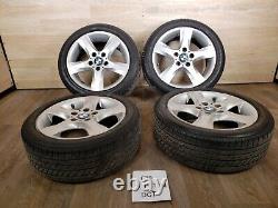 OEM BMW E82 E88 Front Rear Wheel Rims ET47 17x7 Style Spider Spoke 142 SET