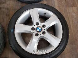 OEM BMW E82 E88 Front Rear Wheel Rims ET47 17x7 Style Spider Spoke 142 SET