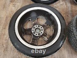 OEM BMW E82 E88 Front Rear Wheel Rims ET47 17x7 Style Spider Spoke 142 SET