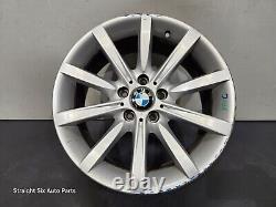 OEM BMW F10 F13 Front Rear Wheel Rim 8JX18 ET30 Style Star Spoke 365 Silver