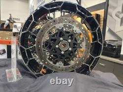 OEM CVO FLTRX & FLHX Front and Rear Cast Lased Spoke Rim Set