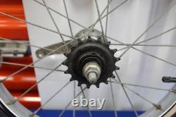 OEM Schwinn PIXIE 16' Front Rear Rim Wheel set WithShimano Coaster Brake 1970's