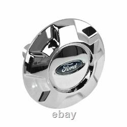 OEM Wheel Hub Center Cap Kit Set of 4 Chrome for Ford F150 17 5 Spoke Alloy Rim