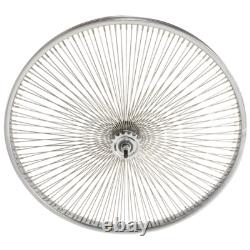 OG LOWRlDER CLASSlC 26 SteeI Front OR Coaster WheeI 144 Spokes 3/8 AxIe Chrome