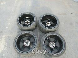 Oem 2012-2019 Bmw F06 F12 F13 M6 Front/rear Wheel Rim Matte Black Set Of 4 17331