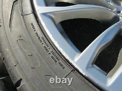 Oem 2013-2016 Bmw F10 M5 Front/rear Wheel Rim Set Of 4 With Tires 5-7/32 17348