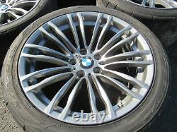 Oem 2013-2016 Bmw F10 M5 Front/rear Wheel Rim Set Of 4 With Tires 5-7/32 17348