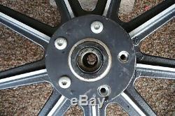 Oem harley a Matched set of 9 SPOKE MAG WHEELS CAME OFF A STOCK lowrider 16-19
