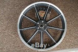 Oem harley a Matched set of 9 SPOKE MAG WHEELS CAME OFF A STOCK lowrider 16-19