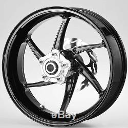 PVM WHEELS 6 spoke forged aluminium wheels, front/rear wheel set