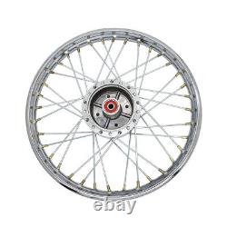 Pair Front Rear Wheel Rim Ring + Hub + Spokes For Honda Trail CT90 K0-K5 CT200