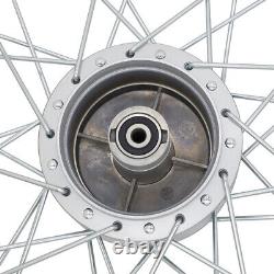 Pair Front Rear Wheel Rim Ring + Hub + Spokes For Honda Trail CT90 K0-K5 CT200