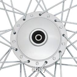 Pair Front Rear Wheel Rim Ring + Hub + Spokes For Honda Trail CT90 K0-K5 CT200