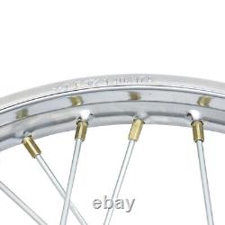Pair Front Rear Wheel Rim Ring + Hub + Spokes For Honda Trail CT90 K0-K5 CT200