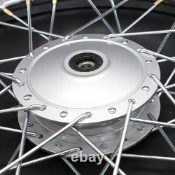 Pair Front Rear Wheel Rim Ring + Hub + Spokes For Honda Trail CT90 K0-K5 CT200