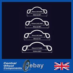 Polished Rim and Spoke Set for BSA C15 18 x 1.85 Front or Rear