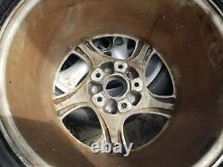 Porsche 996 Narrow Body Oem Genuine Turbo Twist Spoke 18 Wheel & Center Cap Set