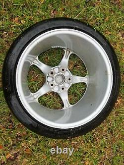 Porsche 996 Oem Genuine Original 2002 Carrera 5 Spoke 18 Wheel & Center Cap Set