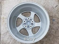 Porsche 996 Turbo Oem Genuine 5 Twist Hollow Spoke 18 Wheel & Center Cap Set