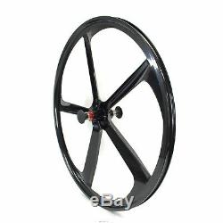 Premium 700c / 29 5-Spoke Mag Rims Fixie Bicycle Sealed Wheel & Sets