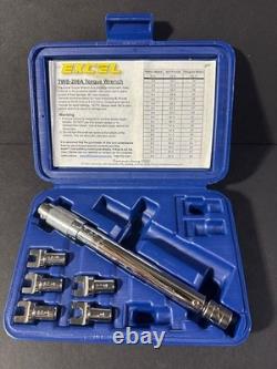 RK Excel TWS-206A 6-Piece Adjustable Spoke Torque Wrench Set