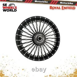 Royal Enfield Classic 350 Alloy Wheel Rim 18 & 19 inch front & Rear 26 Spokes