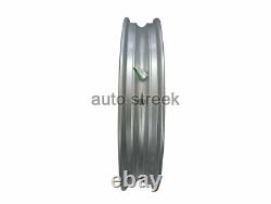 Royal Enfield Classic 500cc Front and Rear 3 Spoke Silver Alloy Wheel Rims