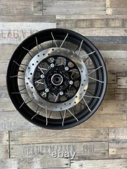 Royal Enfield Tubeless Spoked Wheel Kit Black Pair 450 Himalayan